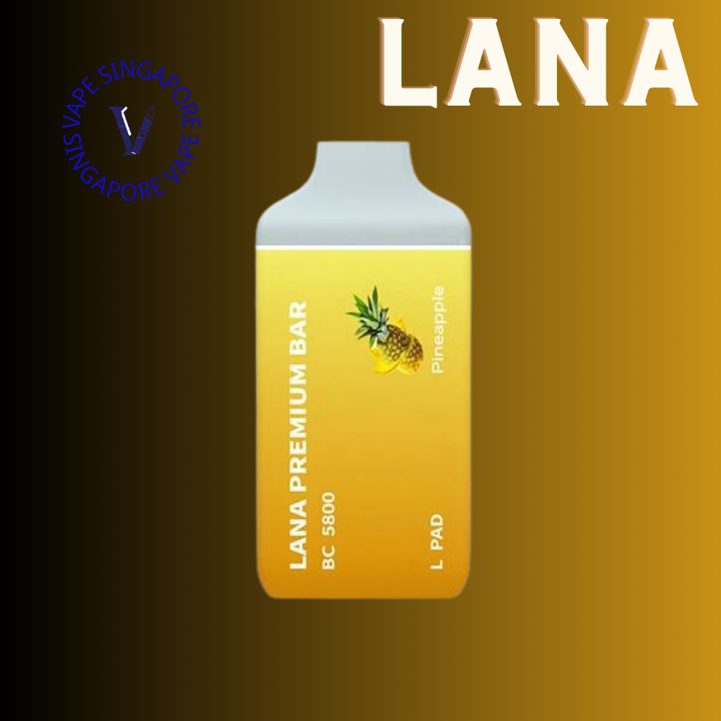 Lana Premium Bar 5800 puff disposable vape - Vape Singapore SG Vape